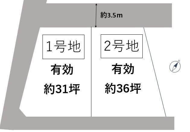 白鳥区画図